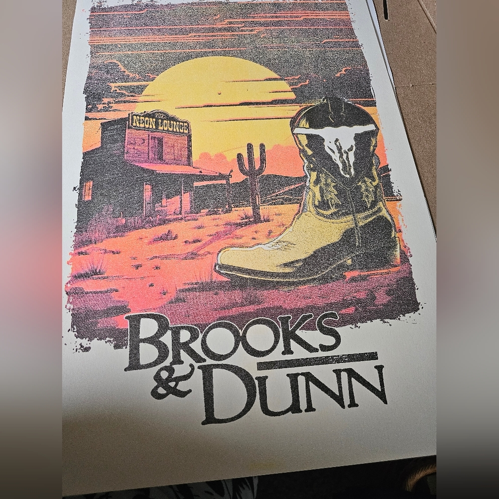 Brooks and Dunn VIP poster